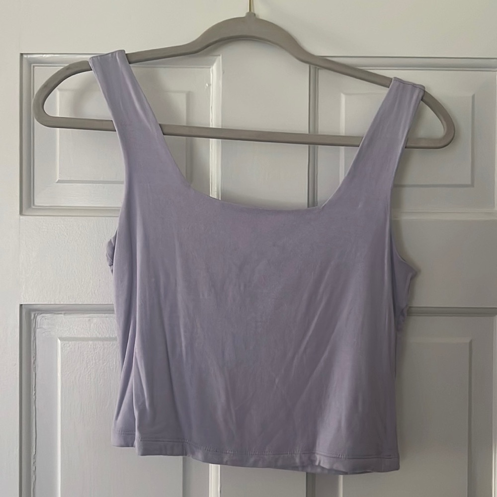 Lilac soft A line tank.